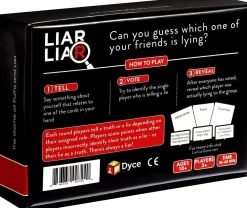 LIAR LIAR - The Game of Truths and Lies - Family Friendly Card Game for All Ages