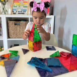 MAGNA-TILES Classic Clear Colors - 32 Piece Set