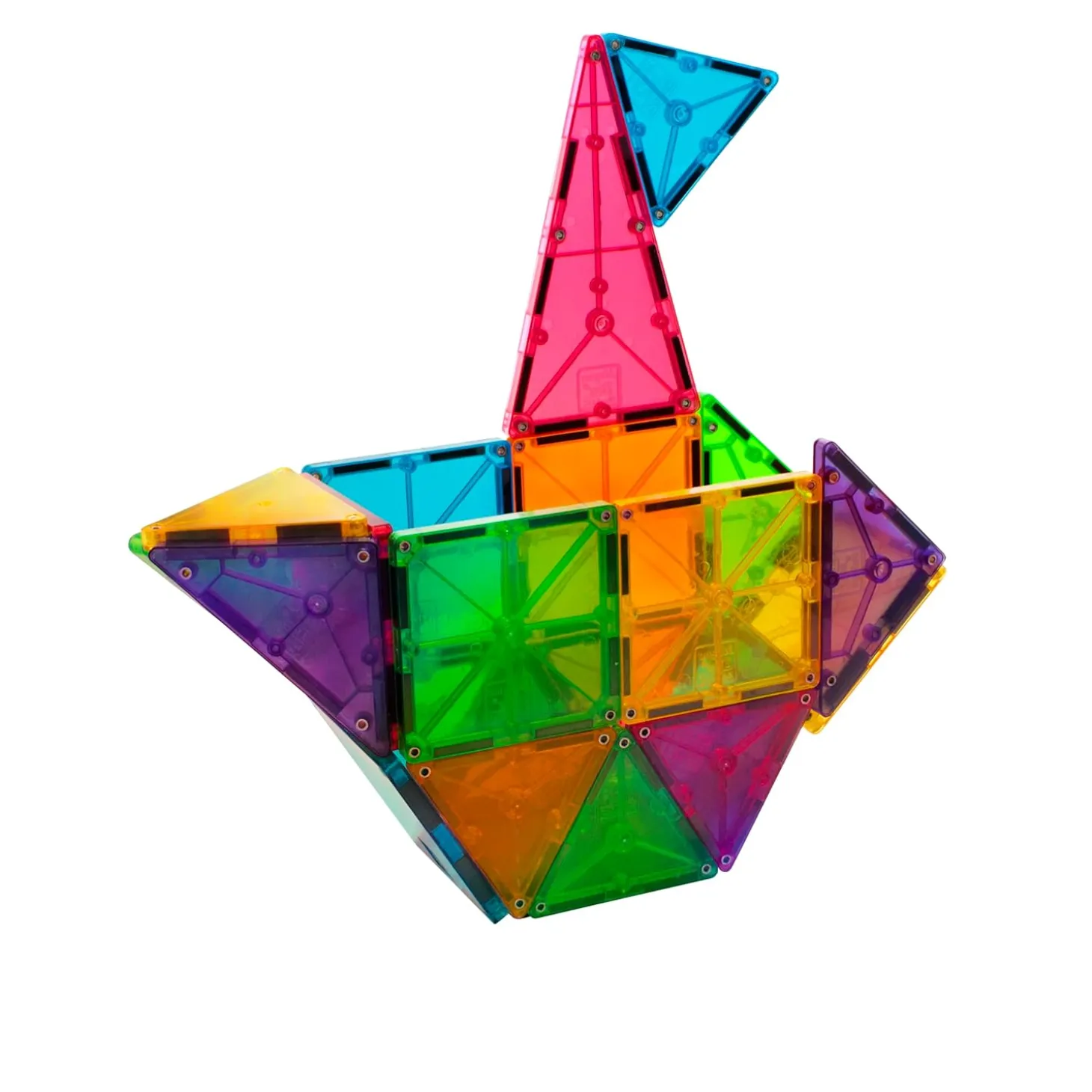 MAGNA-TILES Classic Clear Colors - 32 Piece Set