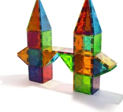 MAGNA-TILES Classic Clear Colors - 100 Piece Set