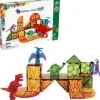 MAGNA-TILES Dino World - 40 Piece Set