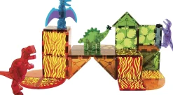 MAGNA-TILES Dino World - 40 Piece Set