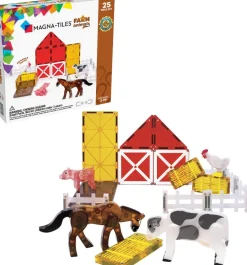 MAGNA-TILES Farm Animals - 25 Piece Set