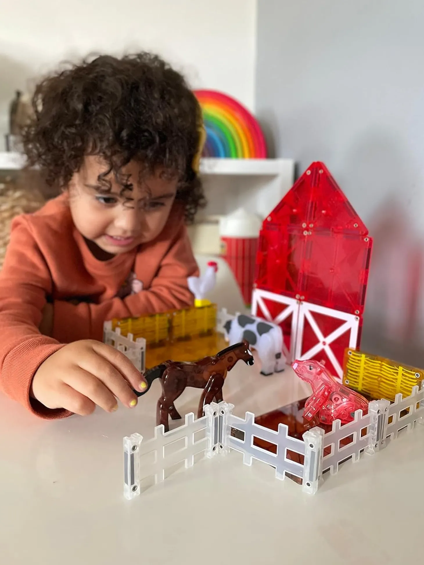 MAGNA-TILES Farm Animals - 25 Piece Set