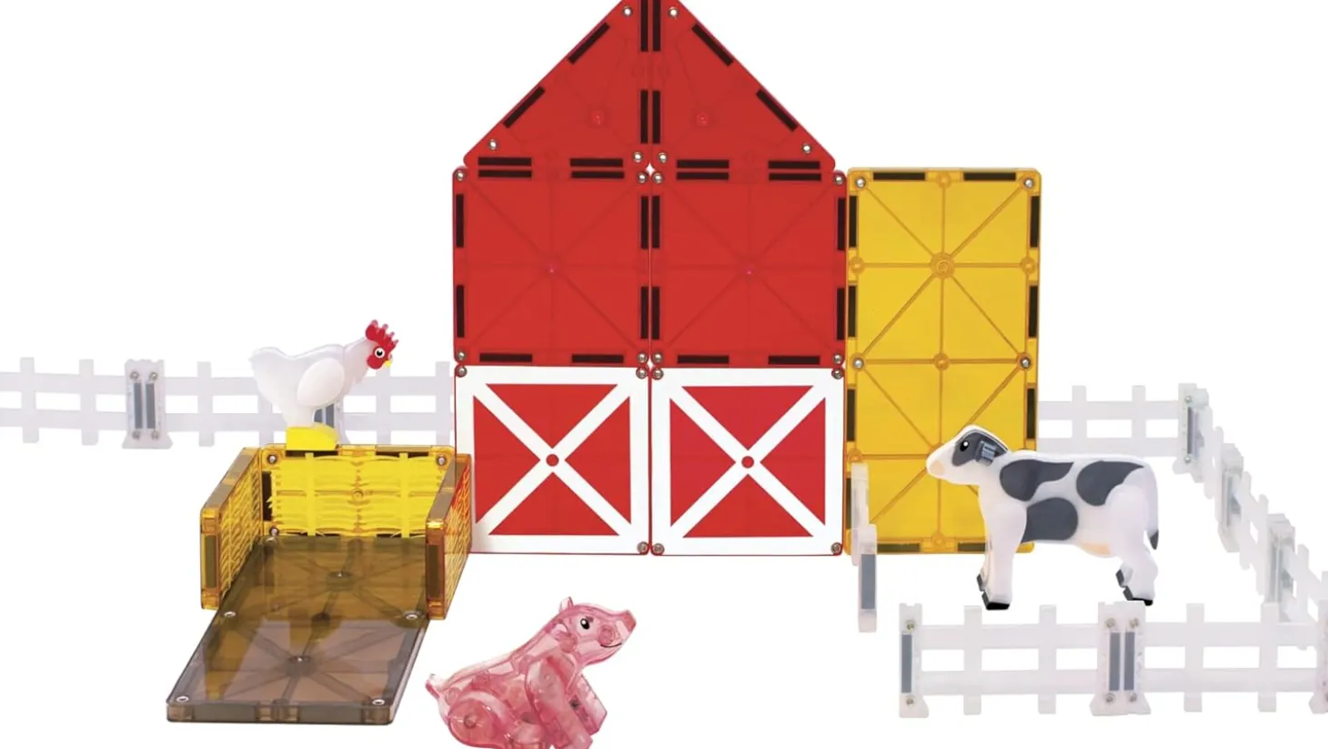 MAGNA-TILES Farm Animals - 25 Piece Set