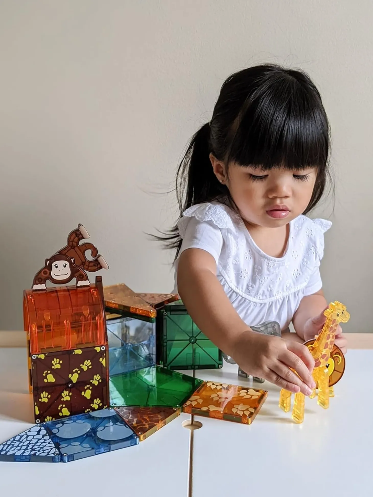 MAGNA-TILES Safari Animals - 25 Piece Set