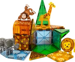MAGNA-TILES Safari Animals - 25 Piece Set