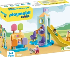 Playmobil 1.2.3: Adventure Tower with Ice Cream Booth