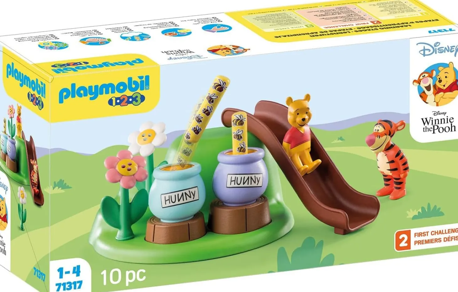 Playmobil 1.2.3 Disney: Winnie's & Tigger's Bee Garden