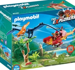 Playmobil Adventure Copter with Pterodactyl