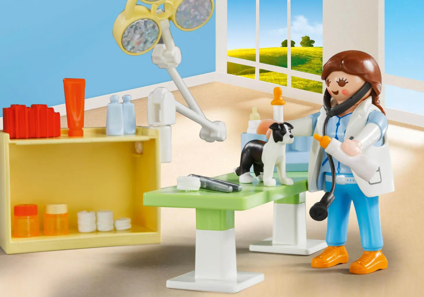 Playmobil City Life Vet Visit Carry Case