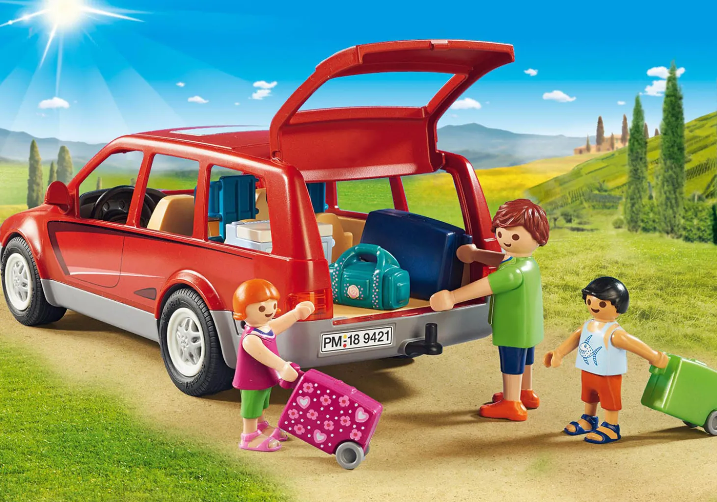 Playmobil Family Car