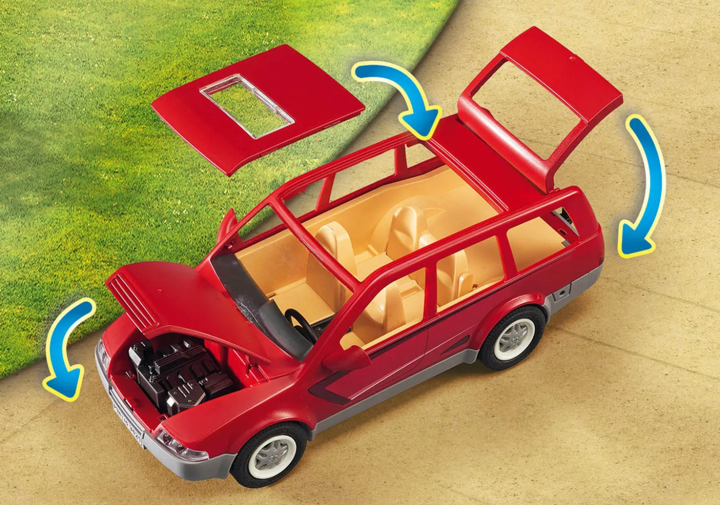 Playmobil Family Car