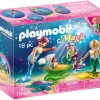 Playmobil Family with Shell Stroller