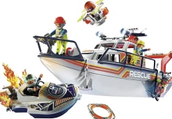 Playmobil Fire Rescue with Personal Watercraft
