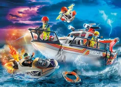 Playmobil Fire Rescue with Personal Watercraft