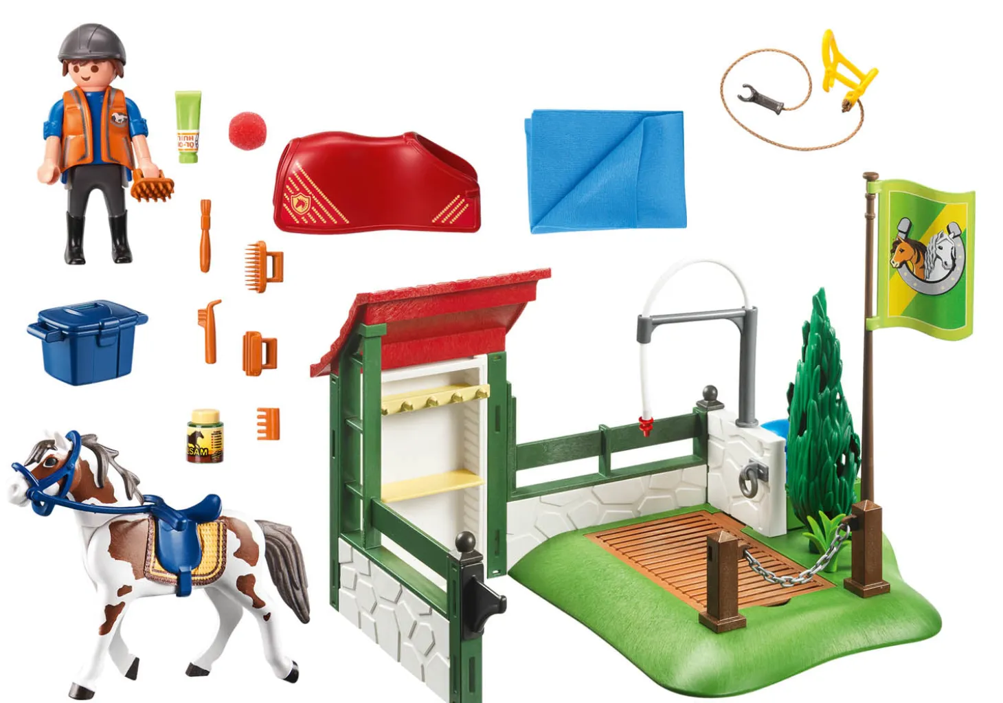 Playmobil Horse Grooming Station
