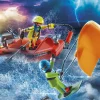 Playmobil Kitesurfer Rescue with Speedboat