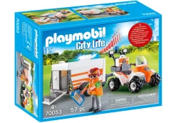 Playmobil Rescue Quad with Trailer