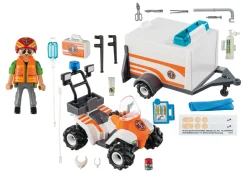 Playmobil Rescue Quad with Trailer