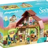 Playmobil Spirit Riding Free Barn with Lucky, Pru and Abigail