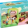 Playmobil Spirit Riding Free Abigail & Boomerang with Horse Stall