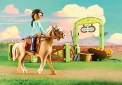 Playmobil Spirit Riding Free Pru & Chica Linda with Horse Stall
