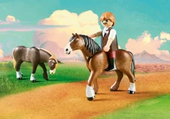 Playmobil Spirit Riding Free Lucky's Dad and Wagon