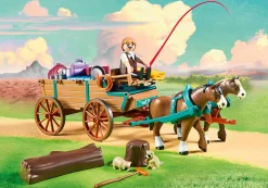 Playmobil Spirit Riding Free Lucky's Dad and Wagon