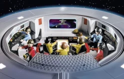 Playmobil Star Trek Figures Captain Kirk, Spock, Uhura, and MCCoy