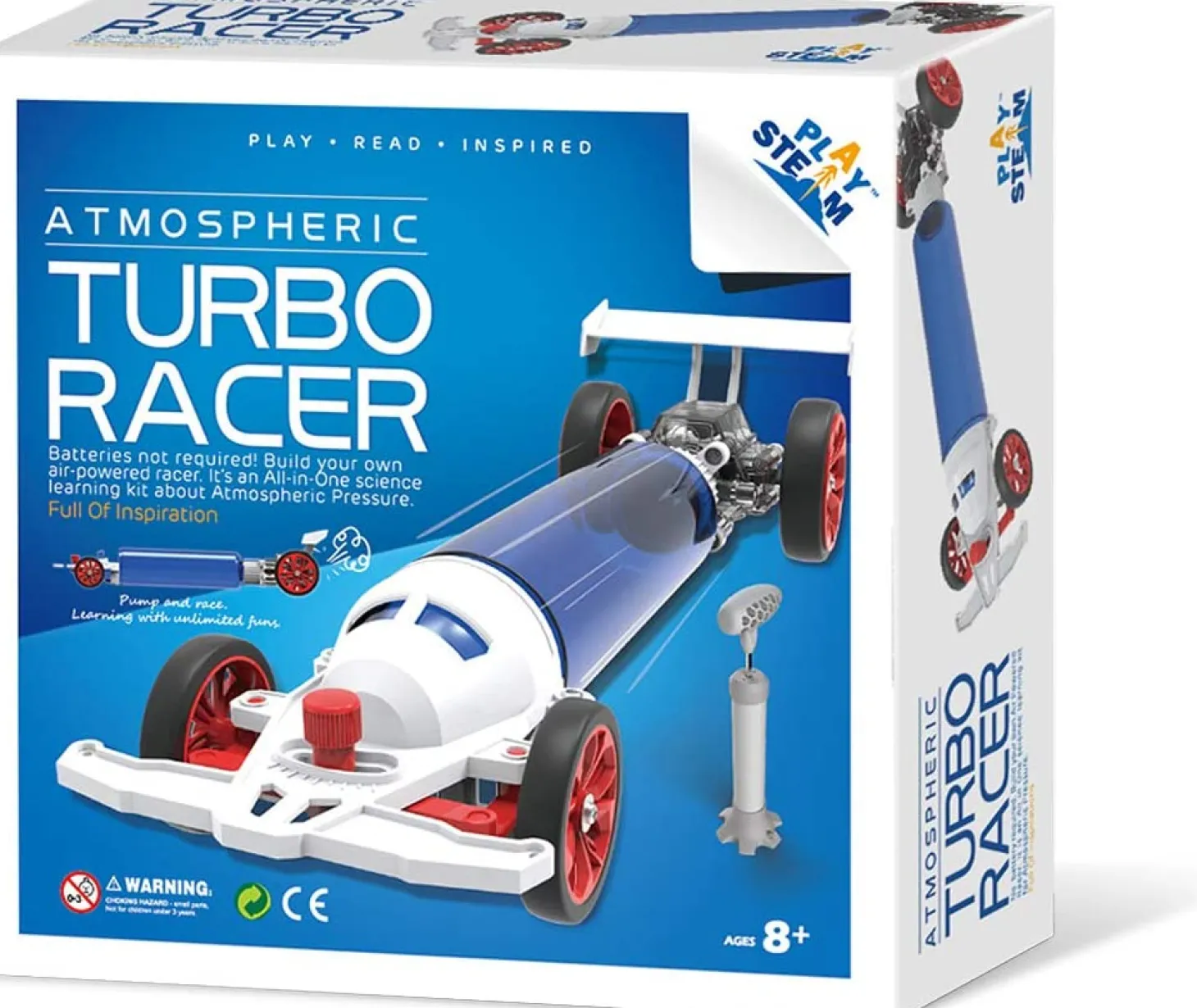 Playsteam Atmospheric Inferno Turbo Racer STEAM Air Powered Car Science Kit