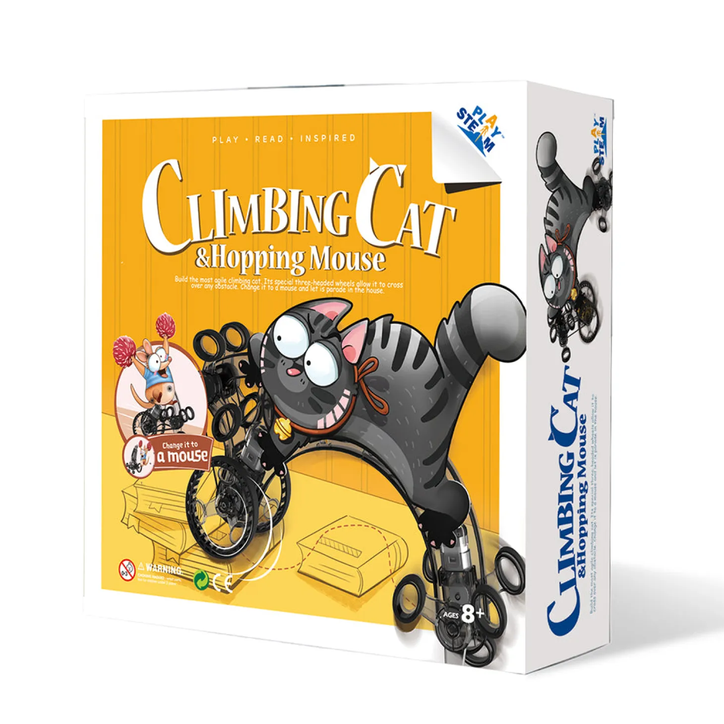 Playsteam Climbing Cat & Hopping Mouse