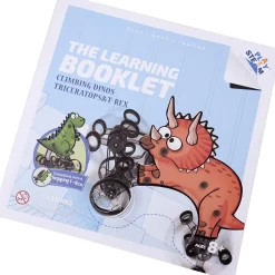 Playsteam Climbing Triceratops & Hopping T-Rex
