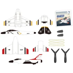 Playsteam Jet Fighter Science 2-in-1 - F16 & F18