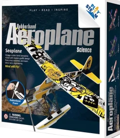 Playsteam Rubber Band Airplane Science - Seaplane