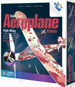 Playsteam Rubber Band Airplane Science - High Wing