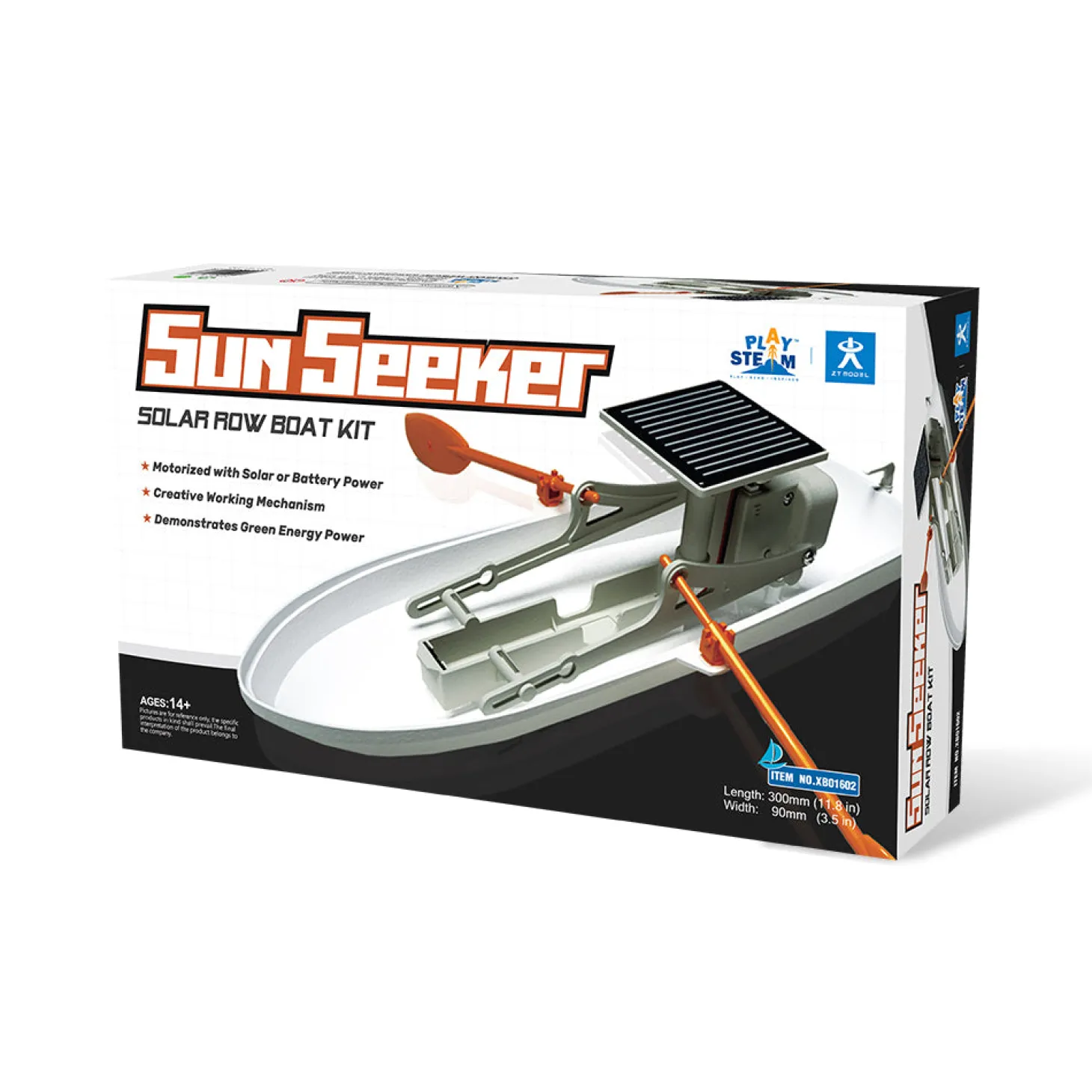 Playsteam SunSeeker Solar Rowboat Kit