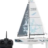 Playsteam Voyager 400 Motor-Power RC Sailboat - 26 in, Blue