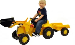 rolly Toys CAT Tractor w/Trailer