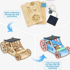 Templeton Educational Solar Powered Car STEM Building Kit