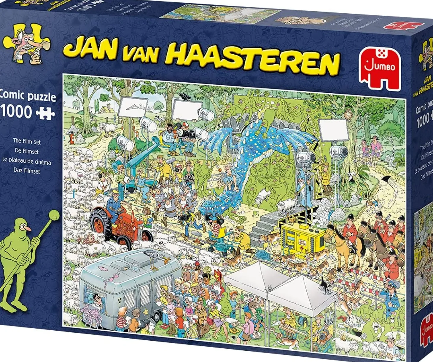 The Film Set Comic Jigsaw Puzzle, 1000 Pieces, by Jumbo Toys
